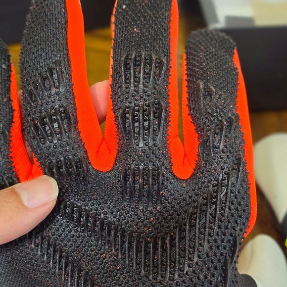 Adidas Predator GL Pro PC Goalkeeper Gloves Orange Black White IQ4023 Size 11 - Picture 12 of 16